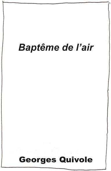 Baptême de l'air